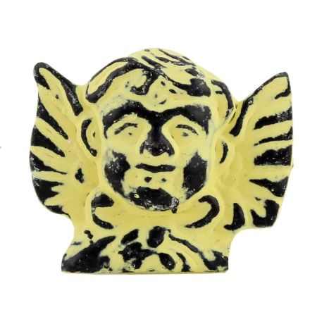 Yellow Angel Distressed Iron Cabinet Knob